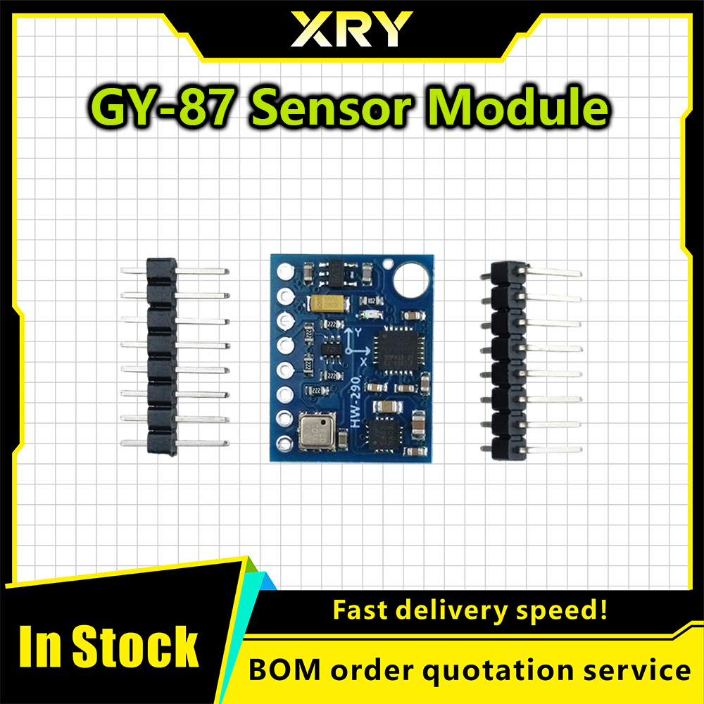 Módulo de sensor XRY GY-87 10D - Mpu6050 avaliação e preço