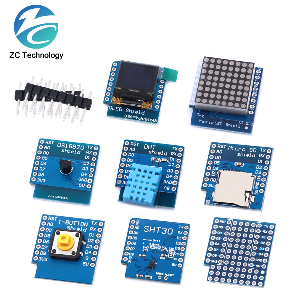 D1 mini esp8266 ESP-12F ch340g - Dht22 avaliação e preço