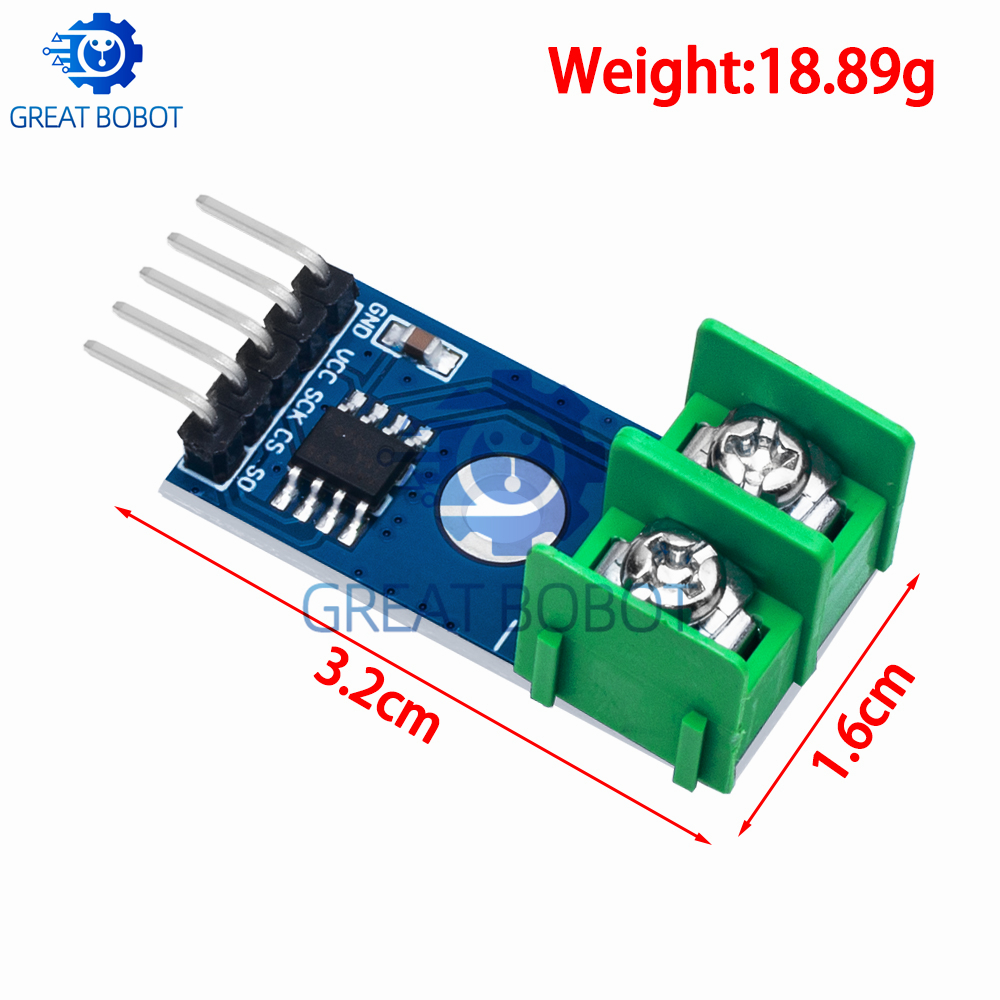 1 Módulo MAX6675 com Termopar  - Thermocouple Module K Type avaliação e preço