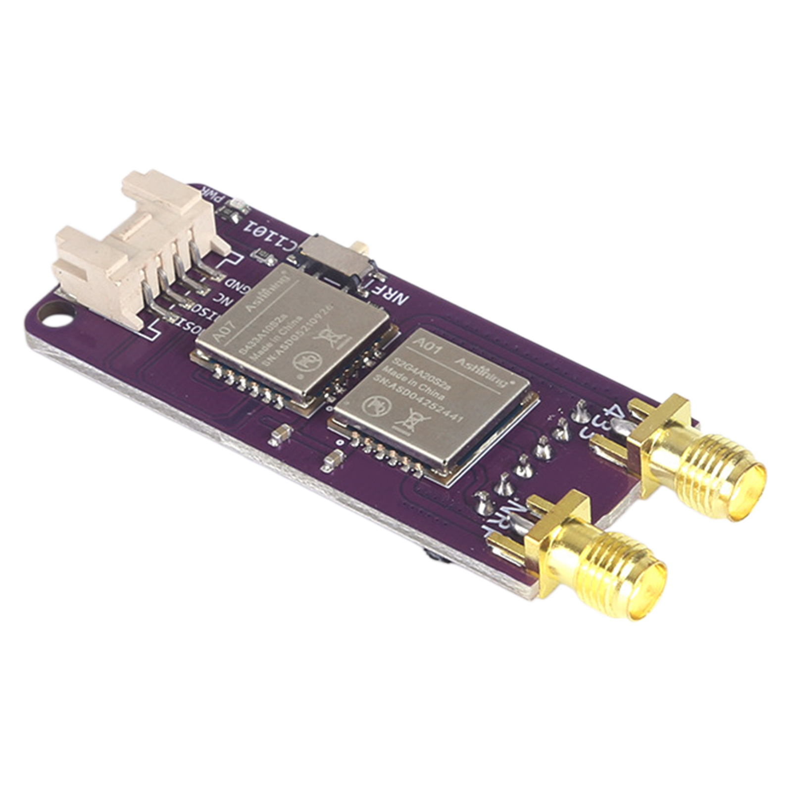 Módulo RF Duplo CC1101 NRF24L0 - Nrf24L01 avaliação e preço