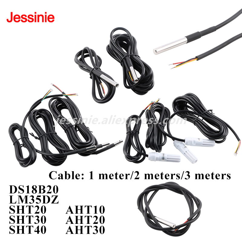 DS18B20 LM35DZ SHT20 SHT30 SHT - Ds18B20 avaliação e preço