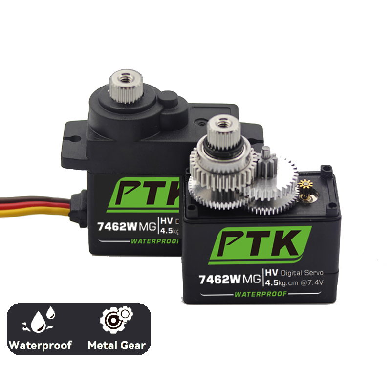 PTK 7462W MG Metal gear 9g mic - Servo Sg90 avaliação e preço