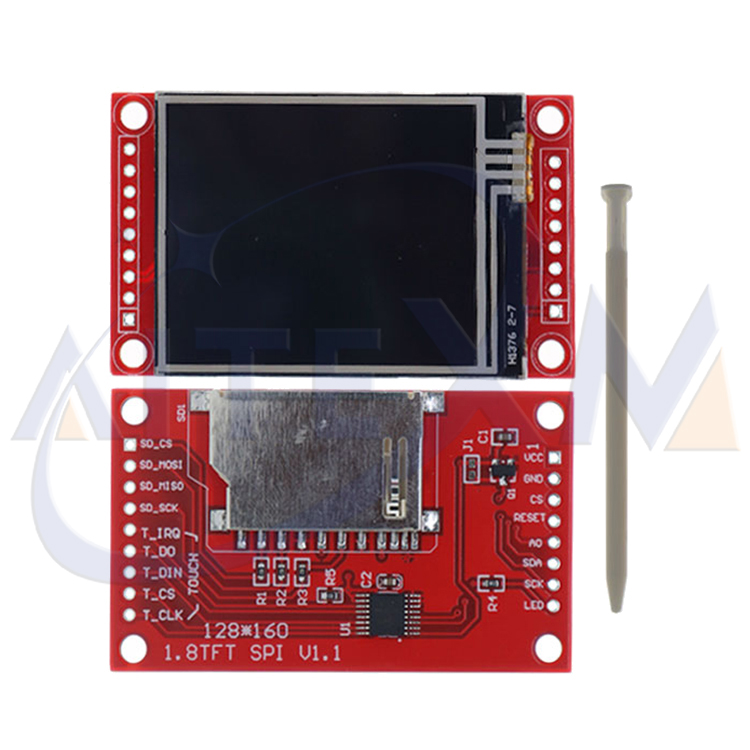 Display serial spi com toque 1 - Ili9341 avaliação e preço