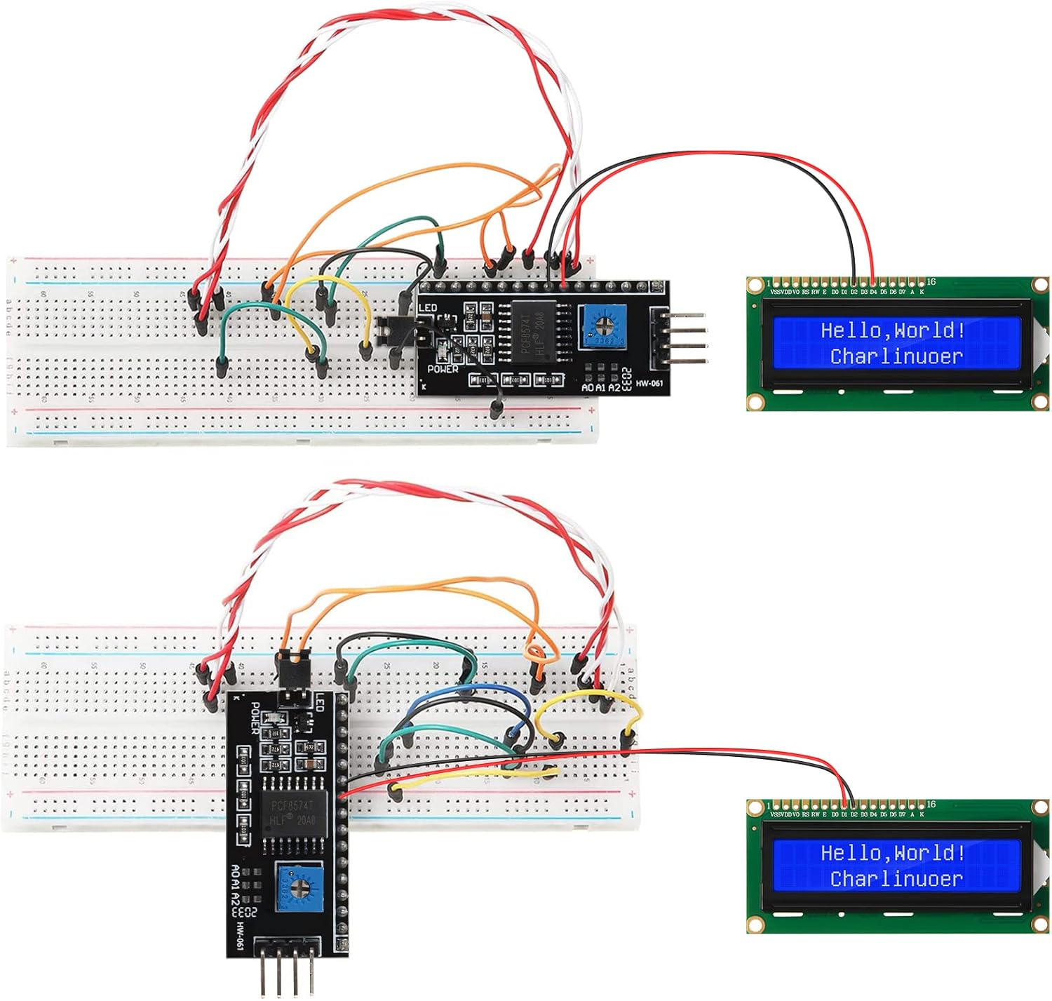 1 Conjunto de Módulo LCD 1602  - Lcd 1602 avaliação e preço