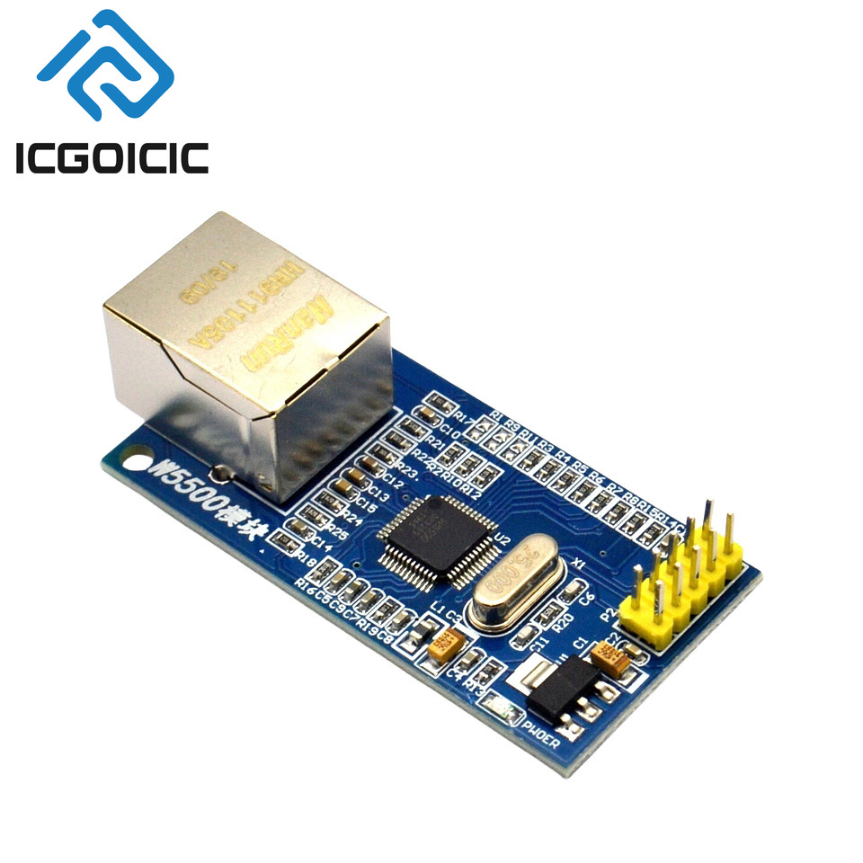 Módulo Ethernet W5500 – TCP/IP - Ethernet W5500 avaliação e preço