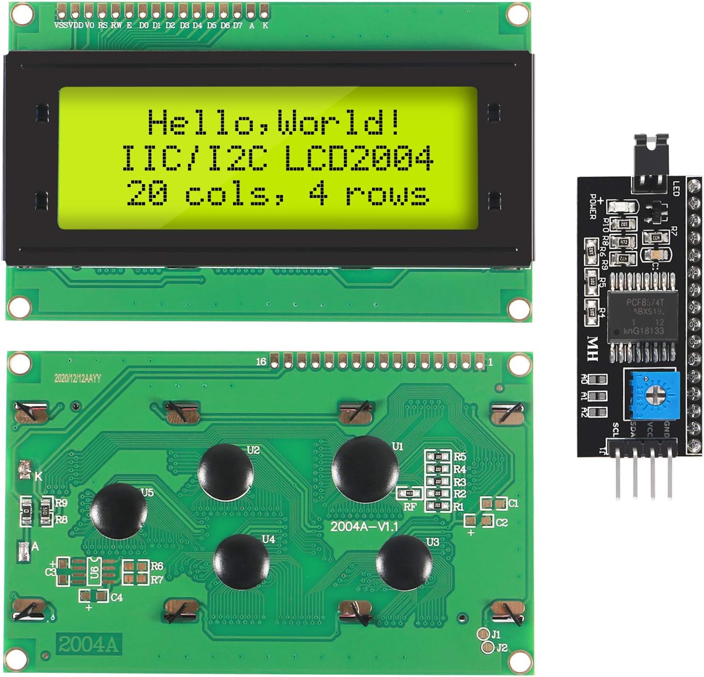 Módulo Backlight azul com adap - Lcd 1602 avaliação e preço