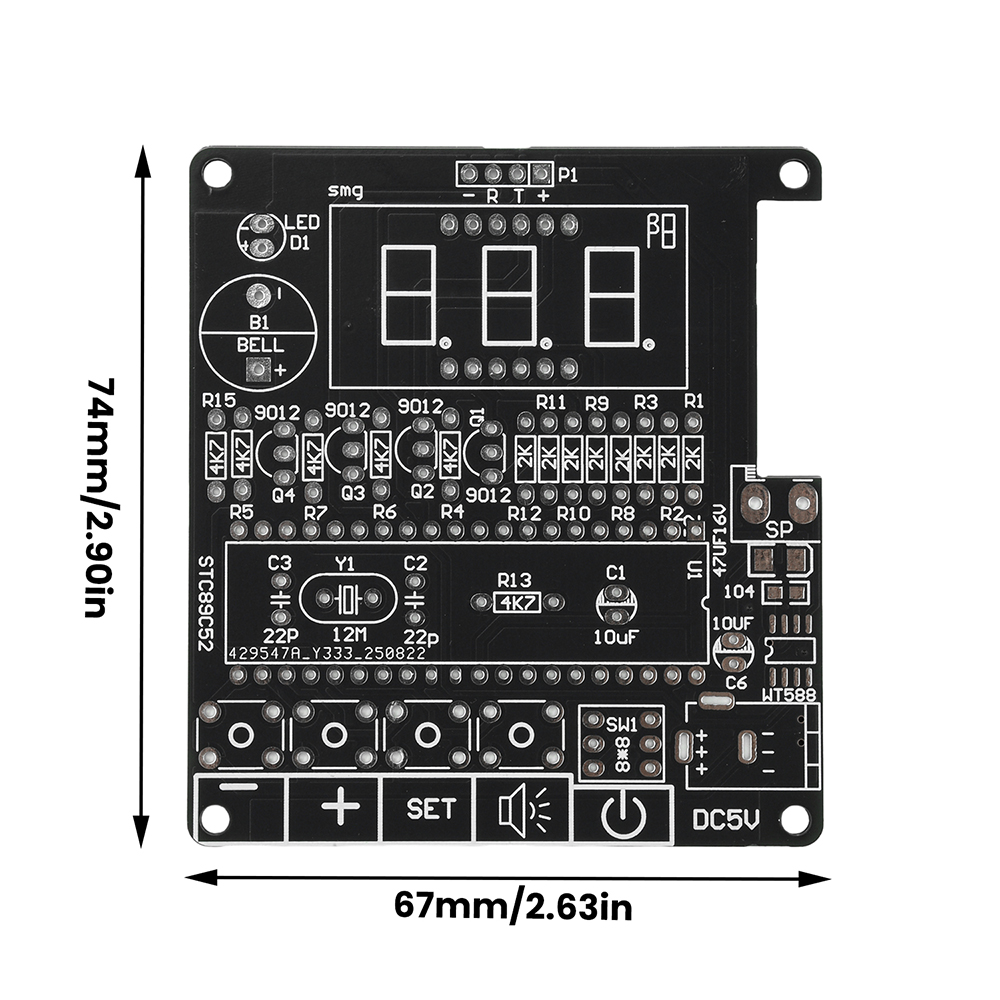 Kit de Prática de Soldagem com - Ultrasonic Sensor Hc-Sr04 avaliação e preço