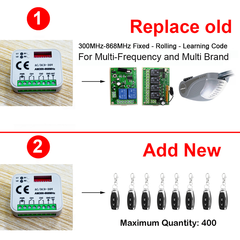 1-20 pces novo universal rx mu - Relay Module 1 Channel avaliação e preço