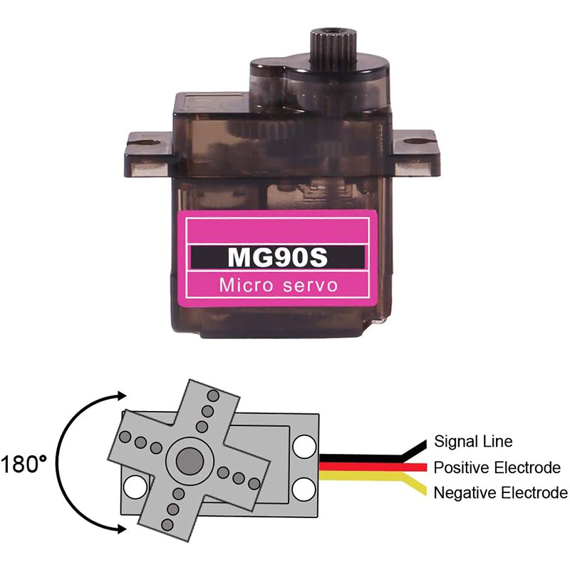 Servo MG90S 5/10/20/40 Peças,  - Servo Sg90 avaliação e preço