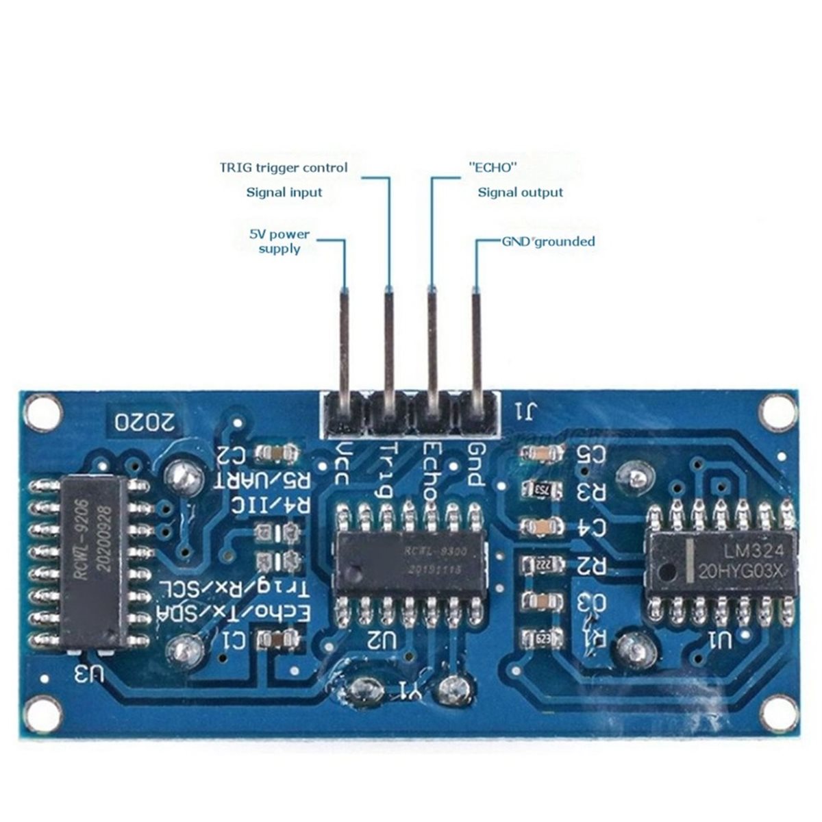 Módulo Sensor Ultrassônico HC- - Ultrasonic Sensor Hc-Sr04 avaliação e preço
