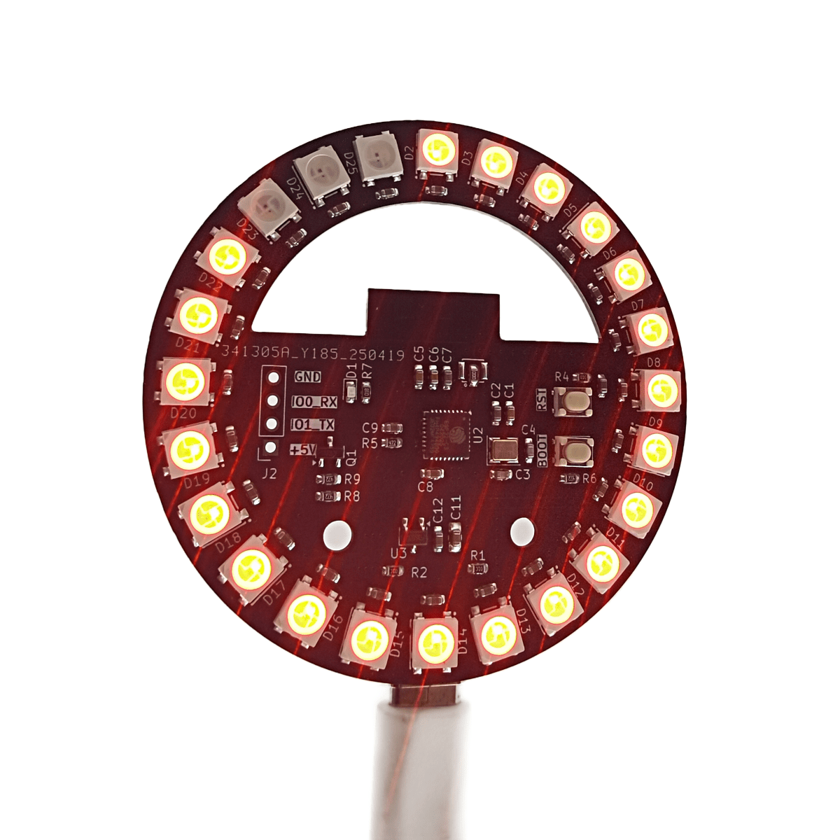 Wled ESP32-C3 placa de desenvo - Ws2812B avaliação e preço