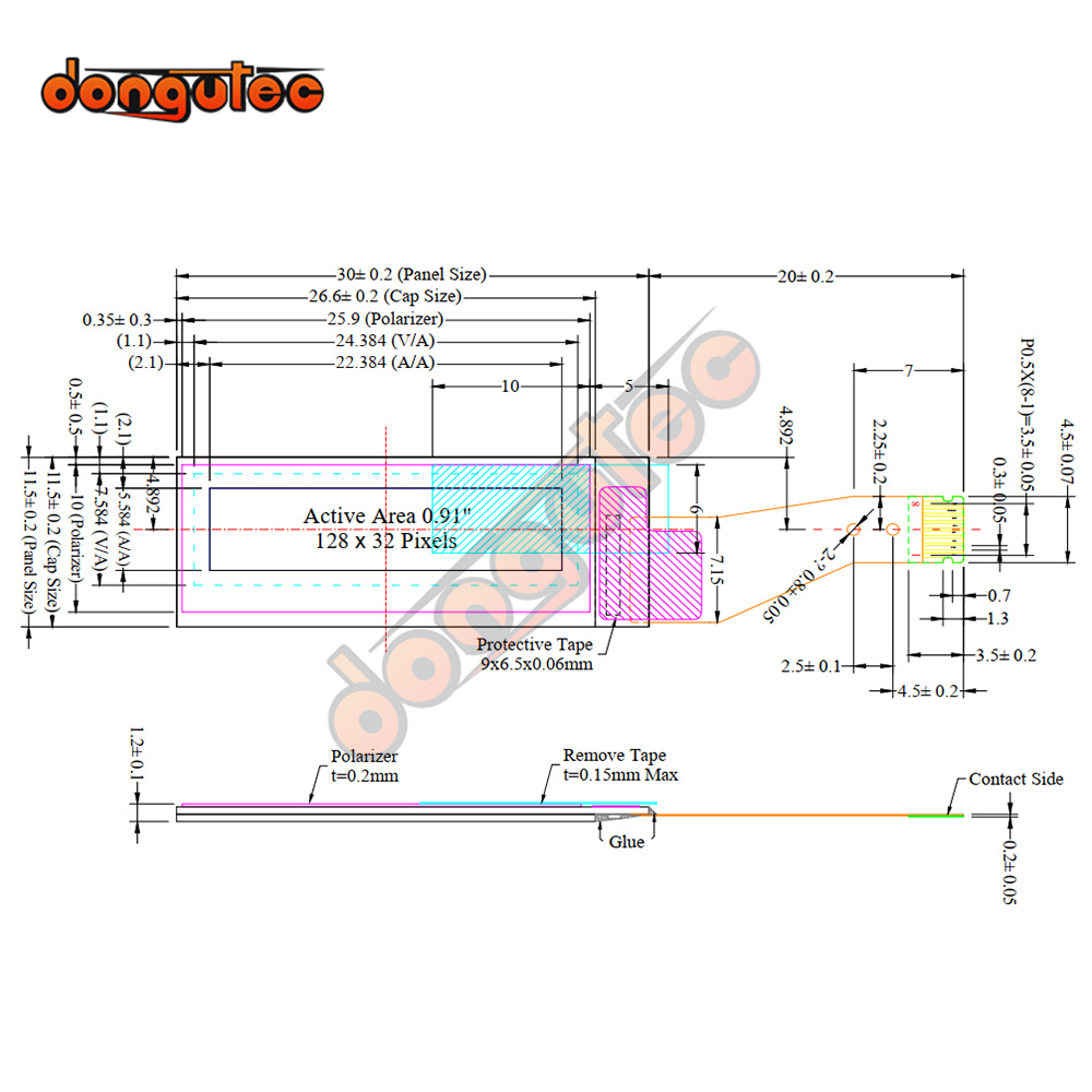 Relação da exposição de OLED P - Ssd1306 avaliação e preço