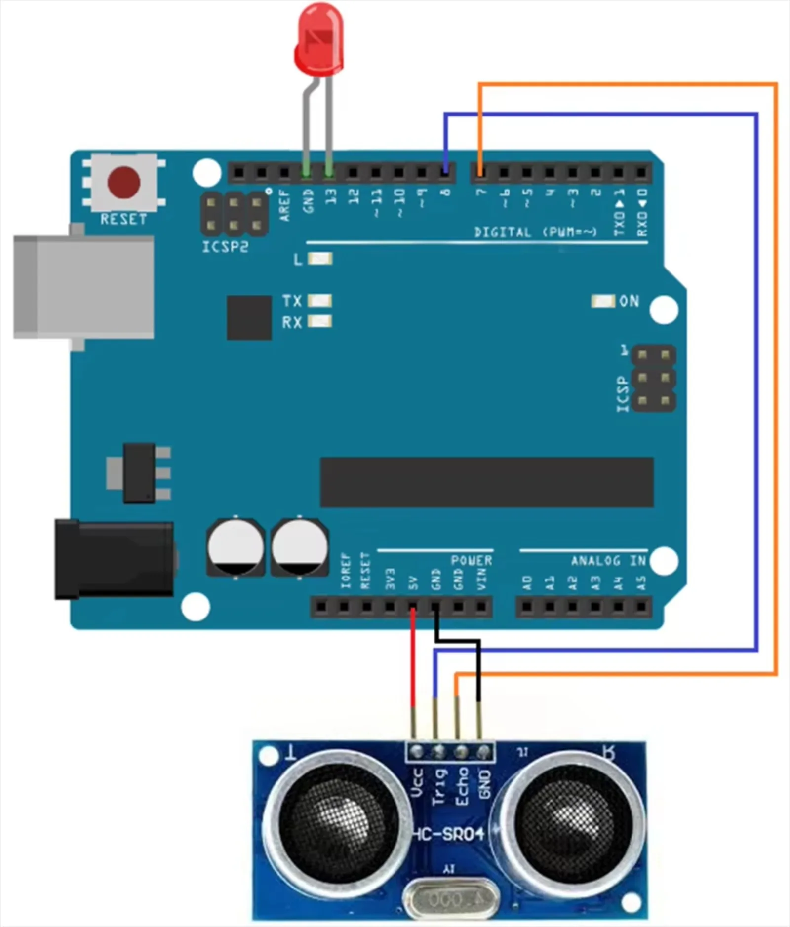 Kit de sensor ultrassónico HC- - Ultrasonic Sensor Hc-Sr04 avaliação e preço
