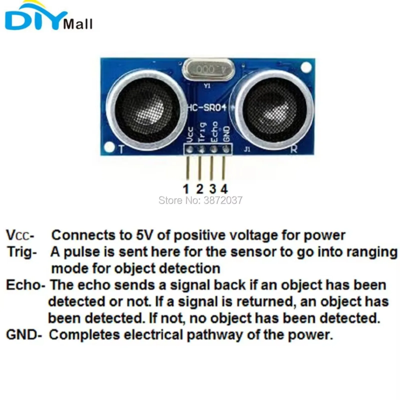 Kit de sensor ultrassónico HC- - Ultrasonic Sensor Hc-Sr04 avaliação e preço
