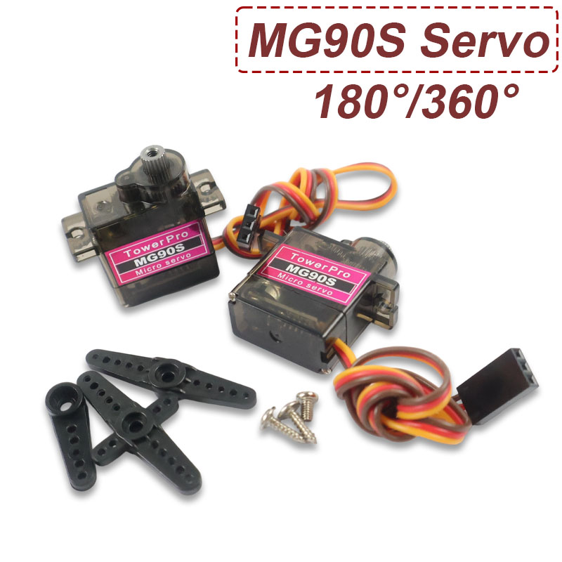 1/2/4 Peças SG90 MG90S 9g Mini - Servo Sg90 avaliação e preço