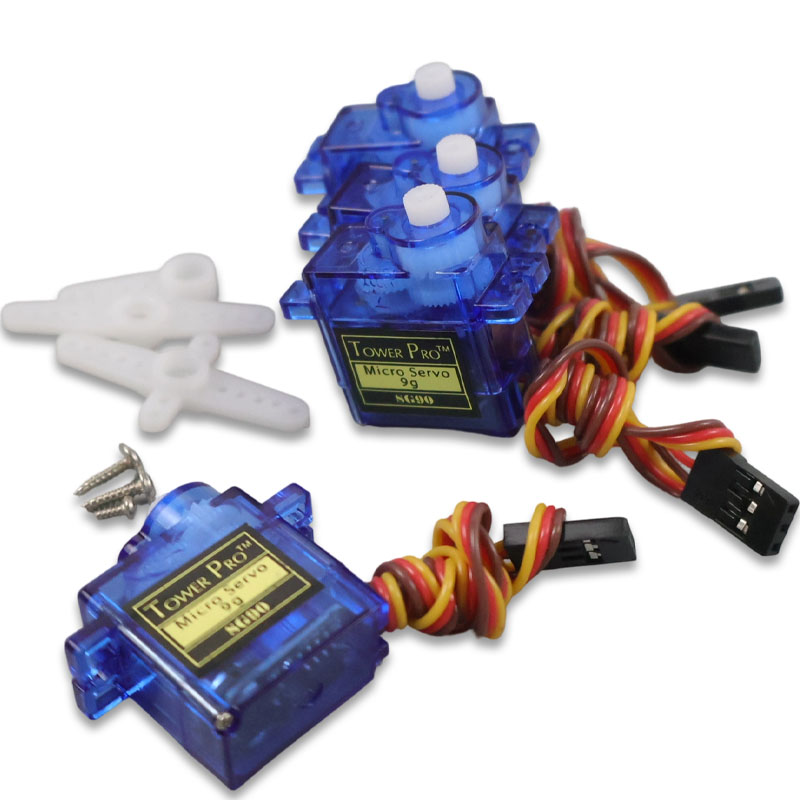 1/2/4 Peças SG90 MG90S 9g Mini - Servo Sg90 avaliação e preço