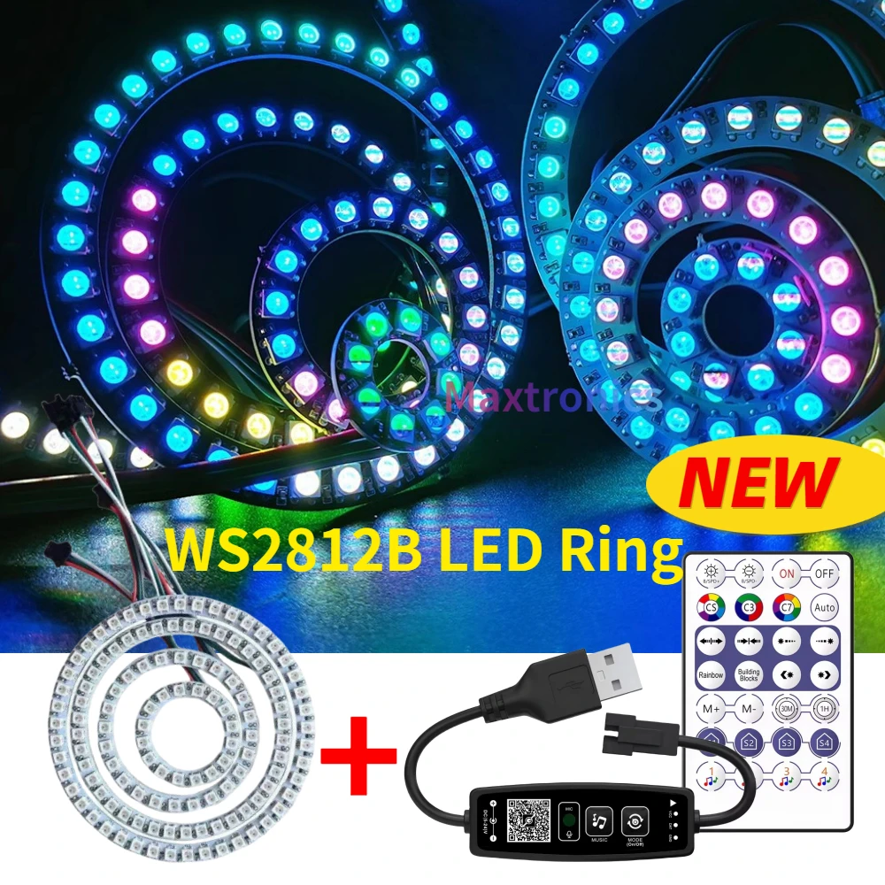 Ws2812b rgb led anel kit indiv - Ws2812B avaliação e preço
