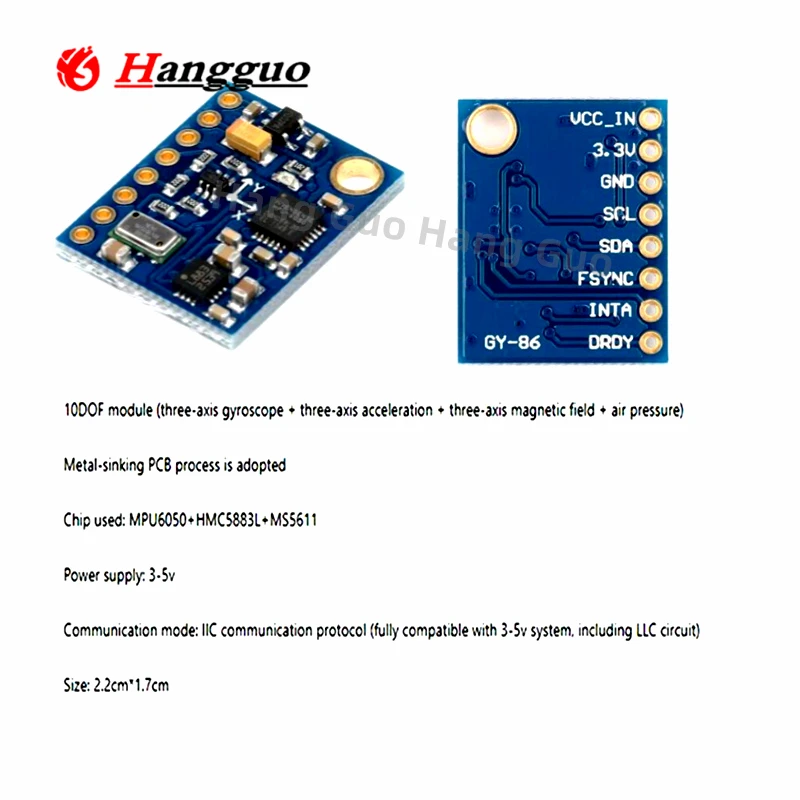 Módulo MWC do controle de voo, - Mpu6050 avaliação e preço